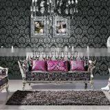 French Classic Fabric Sofa Set for Living Room thumbnail-1