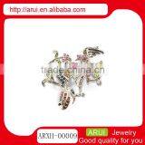 China Supplier Fancy Phoenix Animal Brooches for Clothes thumbnail-1