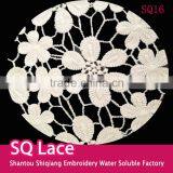 Accessory Hot Milk Silk Embroidery Full Lace With Flower Lace Fabric thumbnail-1
