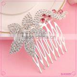 Fancy Bridal Head Piece Rhinestone Hair Comb High-end Hair Accessories thumbnail-1