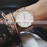 Rose Gold Print Lady Fashion Wholesale Quartz Movement Japan Movt Quartz Watches Quality Choice thumbnail-2