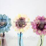 The Bride Holding Flowers High Simulation Flower Flowers, Silk Flower Painting Style High Simulation of African Chrysanthemum fu thumbnail-6