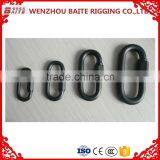 Metal Black Spray-paint Quick Link for Handbag Karabiner Rigging Hardwar Manufacturer thumbnail-1