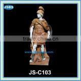 Stone Sculpture of Modern Soldier