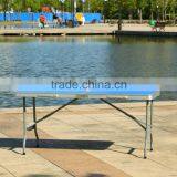 6 Feet Outdoor Camping Table With Steel Leg Quality Choice thumbnail-4