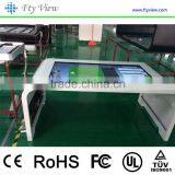 Table Touch Coffee Kiosk Digital Advertising Equipment