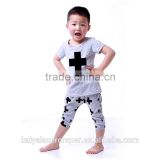 Kids Clothes Boy 2016,Little Cool Boy Harem Pant Set Wholesale Boutique Baby Outfit