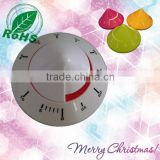 Cute Colorful Plastic Triangle Taper Shaped Kitchen Mechanical Timer thumbnail-1