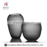 Handmade Specialized Home Decoration Frosted Color Glass Vase thumbnail-1