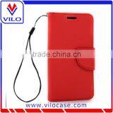 Flip Leather Wallet Case for LG Tribute 2 / LS665 thumbnail-2