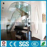 Moden Design High Quality Residential Steel Beam Curved Stairs Design thumbnail-2