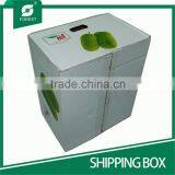 WHITE CORRUGATED SHIPPING BOX FOR MOVING FRESH VEGETABLES thumbnail-4