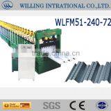 Trapezoidal Decking Roof Sheet Roll Forming Machine thumbnail-1