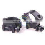 2 x Low Profile See Through 25.4mm Scope Rings 21mm Picatinny Weaver Rail Mount Free Shipping thumbnail-4