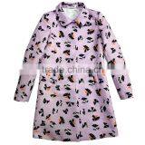 China Latest New Fashion Designs Cheap Prices Long Pink Ladies Coat for Women thumbnail-1
