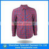 High Quality Custom Women Plaid Flannel Shirt