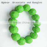 BPA Free & Food Grade Bead Silicone Bracelets,colorful Silicone Beaded Bracelets,silicone Beaded Bracelet thumbnail-5