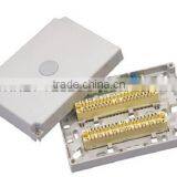 Grey 20 Pair Indoor Distribution Box With Module and Grounding Device