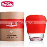 Mochic 8oz ECO Tritan Silicone Coffee Cup With Lids / BPA Free Tea Tumbler Wholesale Coffee Cup Custom Mugs thumbnail-5