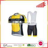 OEM Custom Wholesale Yellow Color Mountain Bike Wear Cycling Jersey thumbnail-1