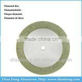 A22D15 22mm Flexible Miniature Solid Dental Edge Coated Diamond Disc Diamond Saw Blades thumbnail-1