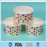 Ice Cream Food Paper Cup Container With Lid thumbnail-2