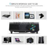 2k projector home theater , 80w lamp led projector with AV/SD/VGA/USB/HDMI port