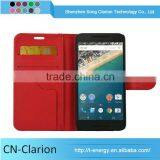 New Design Ultra-Thin Pu Leather Pu Leather Wallet Cases For Nexus 5X Case thumbnail-1