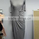 NEW FASHION GREY LADIES HOT SALE DRESS thumbnail-1