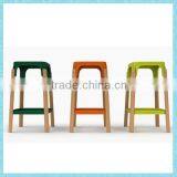 ABS Seat Beech Solid Wood Chair DJ-S1007 thumbnail-2