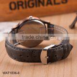Fashion Map Roman Numerals Wristwatch Leather Bracelet Wrist Watch thumbnail-6