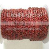 Stitched Lambskin Leather Cord