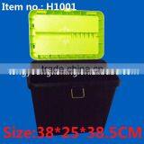 H1001 38*25*38.5CM Plastic Fishing Seat Box Fishing Lures Artificial Shrimp thumbnail-5