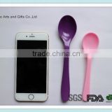 Food Grade Colorful Ice Cream Plastic Mini Spoon thumbnail-6