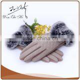 Outdoor Sports Ladies' Leather Gloves In Winter thumbnail-3