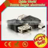 USB to Mini USB Adapter Male to Female thumbnail-1
