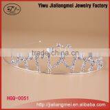 2015 High Quality Silver Plated Princess Pageants Round Crown and Tiara thumbnail-1
