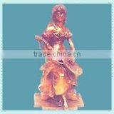 Brass Lady Statue , Sculpture