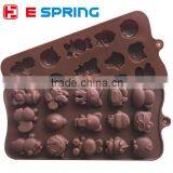 Cartoon 3D Animal Elephant Silicone Mold Cake Decorating Mold For Chocolate Soap Candy Arts & Crafts thumbnail-1