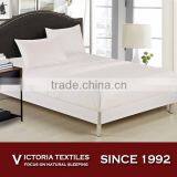 White Color Bed Sheets Queen and King Fitted Sheets Set thumbnail-1