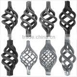 Iron Main Gate Decorative Use for Fence Picket Wrought Iron Baskets thumbnail-4