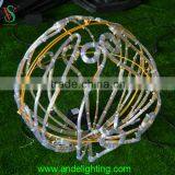 Wedding decoration ball light with led rope light