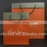 AEP 2013 New fashionable exquisite jewelry paper bag for customized brand