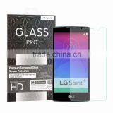 for LG Spirit Tempered Glass Screen Protector 9H 0.26 MM Rounded Edge Bubble Free Anti Dust Anti-scratch