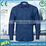 hot sale safety shirt long sleeves safety reflective working men shirts