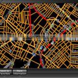 Digital Nigeria Topographic Map ESRI Shp Format Map