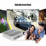 Partaker Haswell Intel Core i3 4010U Desktop Computer Mini PC Fanless NUC 4K HTPC With 8G RAM 320G HDD thumbnail-2