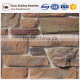 Large decorative fake rock stone panel