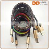 New Model Shoelace LED Charging Cable OEM 2 in 1 Usb Cable thumbnail-2