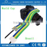Hottest selling LYNCA LK series World Cup Brazil national flag camera shoulder straps
